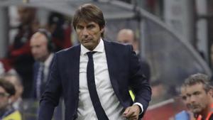 Inter Milan's head coach Antonio Conte.(AP) Inter Milan's head coach Antonio Conte.(AP)