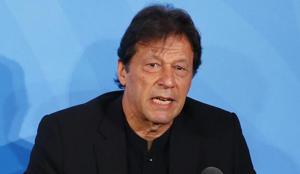 Pakistan's Prime Minister Imran Khan addresses the Climate Action Summit in the United Nations General Assembly, at U.N. headquarters.(AP) Pakistan's Prime Minister Imran Khan addresses the Climate Action Summit in the United Nations General Assembly, at U.N. headquarters.(AP)
