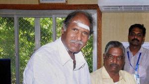 Former Puducherry CM N Rangasamy’s party will contest the Kamraj Nagar bypoll after a poll pact with AIADMK instead of the BJP(PTI Photo/File) Former Puducherry CM N Rangasamy’s party will contest the Kamraj Nagar bypoll after a poll pact with AIADMK instead of the BJP(PTI Photo/File)