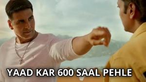 Akshay Kumar in a popular meme template for Housefull 4. Akshay Kumar in a popular meme template for Housefull 4.
