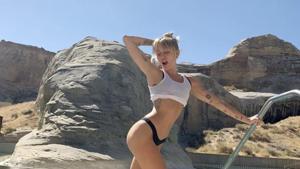 Miley Cyrus is vacationing in Arizona. Miley Cyrus is vacationing in Arizona.