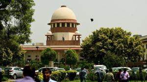 The Supreme Court on Thursday stressed the need for concluding hearings in the Ram Janmabhoomi-Babri Masjid title suit by October 18,(Amal KS/HT PHOTO) The Supreme Court on Thursday stressed the need for concluding hearings in the Ram Janmabhoomi-Babri Masjid title suit by October 18,(Amal KS/HT PHOTO)