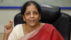 The meeting with Finance minister Nirmala Sitharaman is likely to be held on the future plan for Capital Expenditure in the current financial year.(PTI Photo) The meeting with Finance minister Nirmala Sitharaman is likely to be held on the future plan for Capital Expenditure in the current financial year.(PTI Photo)