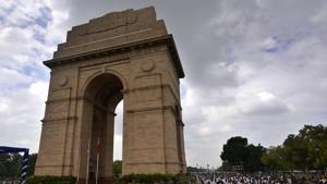 As per the new restrictions, pedestrians can enter the C-Hexagon from Rajpath, but can’t exit it despite it being closer to the parking lot and the Central Secretariat Metro station.(Biplov Bhuyan/HT PHOTO) As per the new restrictions, pedestrians can enter the C-Hexagon from Rajpath, but can’t exit it despite it being closer to the parking lot and the Central Secretariat Metro station.(Biplov Bhuyan/HT PHOTO)
