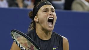 Aryna Sabalenka of Belarus celebrates.(USA TODAY Sports) Aryna Sabalenka of Belarus celebrates.(USA TODAY Sports)
