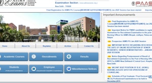 AIIMS PG admission 2020(aiims) AIIMS PG admission 2020(aiims)