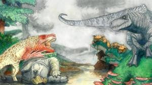 Viktor Radermacher, a South African who is half scientist and half artist, is a “palaeo-artist”. His job is to give the world an idea of what dinosaurs looked like, but rooted in scientific scrutiny of their fossilised remains.(Viktor Radermacher) Viktor Radermacher, a South African who is half scientist and half artist, is a “palaeo-artist”. His job is to give the world an idea of what dinosaurs looked like, but rooted in scientific scrutiny of their fossilised remains.(Viktor Radermacher)