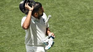 Rohit Sharma bagged a duck(Getty Images) Rohit Sharma bagged a duck(Getty Images)