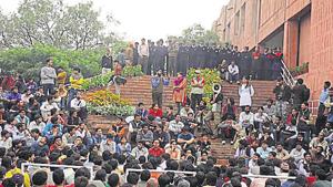 JNU campus(HT file) JNU campus(HT file)