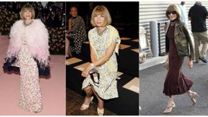 This combination photo shows, from left, Anna Wintour at The Metropolitan Museum of Art's Costume Institute benefit gala celebrating the opening of the This combination photo shows, from left, Anna Wintour at The Metropolitan Museum of Art's Costume Institute benefit gala celebrating the opening of the