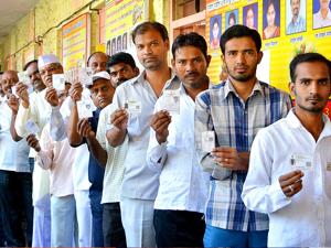 A meeting of BJP’s Central Election Committee (CEC) will take place on Sunday to finalise the list of candidates for the upcoming Assembly elections in Haryana and Maharashtra.(PTI Photo) A meeting of BJP’s Central Election Committee (CEC) will take place on Sunday to finalise the list of candidates for the upcoming Assembly elections in Haryana and Maharashtra.(PTI Photo)