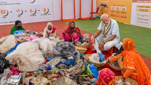 Prime Minister Narendra Modi has called for a nation wide ban on single use plastic.(PTI Photo) Prime Minister Narendra Modi has called for a nation wide ban on single use plastic.(PTI Photo)