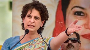 Congress general secretary Priyanka Gandhi Vadra.(HT image) Congress general secretary Priyanka Gandhi Vadra.(HT image)