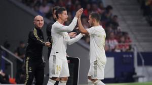 Real Madrid's James Rodriguez comes on as a substitute to replace Eden Hazard.(REUTERS) Real Madrid's James Rodriguez comes on as a substitute to replace Eden Hazard.(REUTERS)