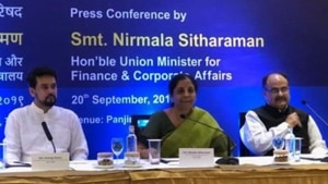 Government officials have been working on simplifying archaic income-tax laws and rationalising tax rates in line with recommendations of the task force on the Direct Tax Code (DTC), which submitted its report on August 19. (Photo @nsitharaman) Government officials have been working on simplifying archaic income-tax laws and rationalising tax rates in line with recommendations of the task force on the Direct Tax Code (DTC), which submitted its report on August 19. (Photo @nsitharaman)