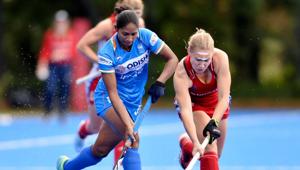 India Women’s hockey team in action.(Frank Uijlenbroek/Hockey India) India Women’s hockey team in action.(Frank Uijlenbroek/Hockey India)
