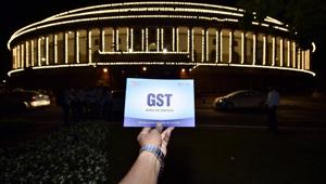 The Goods and Services Tax (GST) collections dropped sharply to a 19-month low of Rs 91,916 crore in September, mirroring a widening slowdown in economy triggered by shrinking consumer demand.(HT FILE PHOTO.) The Goods and Services Tax (GST) collections dropped sharply to a 19-month low of Rs 91,916 crore in September, mirroring a widening slowdown in economy triggered by shrinking consumer demand.(HT FILE PHOTO.)