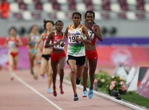 File image of Indian athlete P U Chitra.(REUTERS) File image of Indian athlete P U Chitra.(REUTERS)