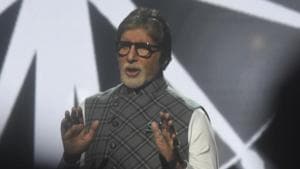 On Gandhi Jayanti, Amitabh Bachchan will interact with sociologist Bindeshwar Pathak on Kaun Banega Crorepati.(IANS) On Gandhi Jayanti, Amitabh Bachchan will interact with sociologist Bindeshwar Pathak on Kaun Banega Crorepati.(IANS)