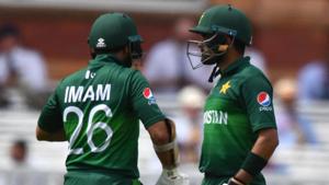 File image of Babar Azam and Imam-ul-Haq.(AP) File image of Babar Azam and Imam-ul-Haq.(AP)