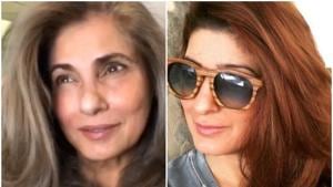 Dimple Kapadia was spotted with daughter Twinkle Khanna in Mumbai on Wednesday.(Instagram) Dimple Kapadia was spotted with daughter Twinkle Khanna in Mumbai on Wednesday.(Instagram)