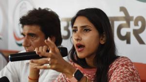 Aditi Singh had also stayed away from the ‘padyatra’ that Congress general secretary Priyanka Gandhi Vadra had undertaken from Shaheed Smarak to the GPO Park(Subhankar Chakraborty/HT PHOTO) Aditi Singh had also stayed away from the ‘padyatra’ that Congress general secretary Priyanka Gandhi Vadra had undertaken from Shaheed Smarak to the GPO Park(Subhankar Chakraborty/HT PHOTO)
