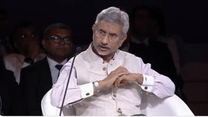 External Affairs Minister S Jaishankar on Friday underlined the fact that there was no contradiction in being nationalistic and engaging with the world at the same time.(Photo: Twitter/ DrSJaishankar) External Affairs Minister S Jaishankar on Friday underlined the fact that there was no contradiction in being nationalistic and engaging with the world at the same time.(Photo: Twitter/ DrSJaishankar)