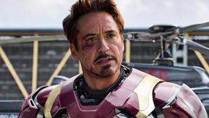 Robert Downey Jr as Tony Stark/Iron Man in a still from Captain America: Civil War. Robert Downey Jr as Tony Stark/Iron Man in a still from Captain America: Civil War.