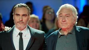 Actors Joaquin Phoenix (L) and Robert De Niro (R) attend the Joker premiere during the 2019 Toronto International Film Festival.(AFP) Actors Joaquin Phoenix (L) and Robert De Niro (R) attend the Joker premiere during the 2019 Toronto International Film Festival.(AFP)