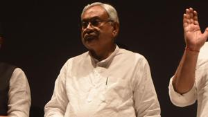 Bihar Chief Minister Nitish Kumar has filed his nomination for the post of national president of JD(U) for a second term.(Parwaz Khan /HT Photo) Bihar Chief Minister Nitish Kumar has filed his nomination for the post of national president of JD(U) for a second term.(Parwaz Khan /HT Photo)
