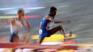 India's Avinash Sable in action.(REUTERS) India's Avinash Sable in action.(REUTERS)