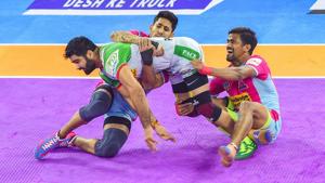 File photo of Pardeep Narwal.(PTI) File photo of Pardeep Narwal.(PTI)