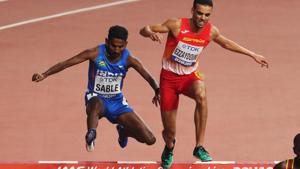 India's Avinash Sable in action.(REUTERS) India's Avinash Sable in action.(REUTERS)