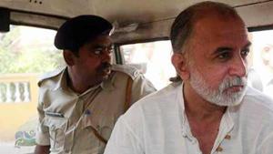 On September 29, 2017, the Goa court had charged Tarun Tejpal under various Sections of the Indian Penal Code, including rape, sexual harassment, and wrongful confinement.(ANI Photo) On September 29, 2017, the Goa court had charged Tarun Tejpal under various Sections of the Indian Penal Code, including rape, sexual harassment, and wrongful confinement.(ANI Photo)