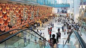 Customs officials who had seen surveillance footage of the incident suspended him on May 4 and initiated a departmental inquiry.(HT image) Customs officials who had seen surveillance footage of the incident suspended him on May 4 and initiated a departmental inquiry.(HT image)