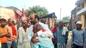Ajay Lallu is the Congress Legislature Party leader in Uttar Pradesh and is a two-time MLA from Tamkuhi Raj constituency.(Twitter/@AjayLalluINC) Ajay Lallu is the Congress Legislature Party leader in Uttar Pradesh and is a two-time MLA from Tamkuhi Raj constituency.(Twitter/@AjayLalluINC)