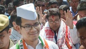 Congress MP Gaurav Gogoi will now be the party’s leader in-charge of Manipur and Sikkim.(PTI) Congress MP Gaurav Gogoi will now be the party’s leader in-charge of Manipur and Sikkim.(PTI)