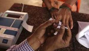 The number of booths have increased to 1,172 from 1,122 in Gurgaon for Haryana assembly elections 2019.(AP photo) The number of booths have increased to 1,172 from 1,122 in Gurgaon for Haryana assembly elections 2019.(AP photo)
