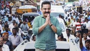 All of us, as members of the Indian cultural community, as citizens of conscience, condemn such harassment said Tamil politician Kamal Haasan.(PTI Photo) All of us, as members of the Indian cultural community, as citizens of conscience, condemn such harassment said Tamil politician Kamal Haasan.(PTI Photo)