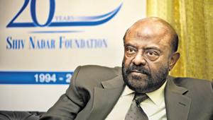 Billionaire industrialist and philanthropist Shiv Nadar.(HT file) Billionaire industrialist and philanthropist Shiv Nadar.(HT file)