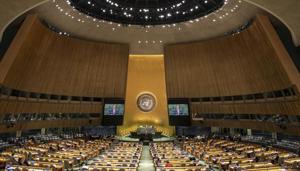 The United Nations General Assembly at the U.N. headquarters, New York.(AP) The United Nations General Assembly at the U.N. headquarters, New York.(AP)