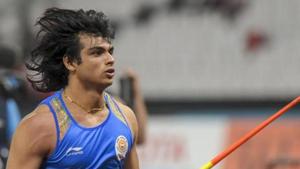 File image of Indian javelin star Neeraj Chopra.(PTI) File image of Indian javelin star Neeraj Chopra.(PTI)