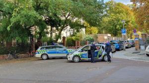 Police secures the area after a shooting in the eastern German city of Halle(Reuters Photo) Police secures the area after a shooting in the eastern German city of Halle(Reuters Photo)