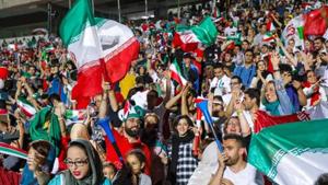 File image- Iranian football supporters wave their national flags.(Getty Images) File image- Iranian football supporters wave their national flags.(Getty Images)