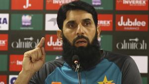 Pakistan's head coach and chief selector Misbah-ul-Haq(AP) Pakistan's head coach and chief selector Misbah-ul-Haq(AP)