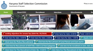 HSSC Clerk answer key out HSSC Clerk answer key out