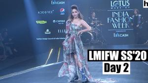 <p>Lotus Make-up India Fashion Week SS'20 Day 2 saw designers namely Falguni and Shane Peacock, Sanjukta Dutta, Yogita Kadam, Priya Machineni, Jenjum Gadi, Anuradha Kuli, Gazal Mishra, Megha Jain, Anju Jain and others participating.</p><p>The collections showcased ranged from a heady amalgamation of the poster period of individualistic fashion with today's anti-conformist dressing; magnificent opulence of Indian architecture; geometric shapes, delicate floral embroidery, tribal colours, motifs art and more.</p>