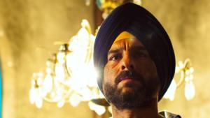 Saif Ali Khan in a still from Netflix’s Sacred Games season 2. Saif Ali Khan in a still from Netflix’s Sacred Games season 2.