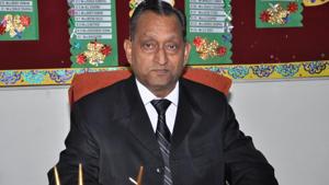 Dr S K Sharma, principal, Greenfields Public School, Dilshad Garden(HT) Dr S K Sharma, principal, Greenfields Public School, Dilshad Garden(HT)