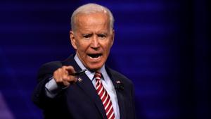 Former US vice president and Democratic presidential frontrunner Joe Biden said Donald Trump sold out the courageous Kurds and Arabs who fought with America to smash ISIS’s caliphate.(Reuters) Former US vice president and Democratic presidential frontrunner Joe Biden said Donald Trump sold out the courageous Kurds and Arabs who fought with America to smash ISIS’s caliphate.(Reuters)